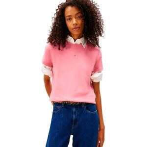 Tommy Jeans Linear Regular Fit Short Sleeve T-shirt Mystictic Pink L Women Tommy Jeans Linear Regular Fit Short Sleeve T-shirt Mystictic Pink L Women