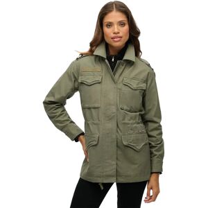 Superdry Embellished Jacket Dusty Olive Green 2XS Women Superdry Embellished Jacket Dusty Olive Green 2XS Women