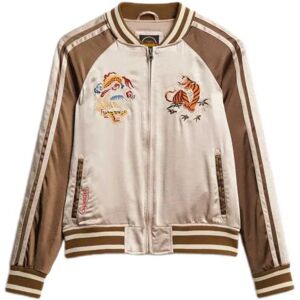 Superdry Suikajan Bomber Jacket Champagne / Antique Bronze 2XS Women Superdry Suikajan Bomber Jacket Champagne / Antique Bronze 2XS Women