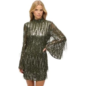 Superdry W8011989a Short Dress Dusty Olive Green 2XS Women Superdry W8011989a Short Dress Dusty Olive Green 2XS Women