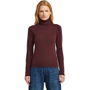 G-star Core Slim Sweater Maroon XS Women G-star Core Slim Sweater Maroon XS Women