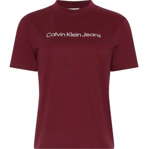 Calvin Klein Jeans Graphic Intense Short Sleeve T-shirt Magenta Jewel M Women Calvin Klein Jeans Graphic Intense Short Sleeve T-shirt Magenta Jewel M Women