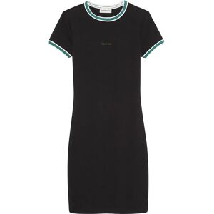 Calvin Klein Jeans Lv047d202g Short Sleeve Dress Black S Women Calvin Klein Jeans Lv047d202g Short Sleeve Dress Black S Women