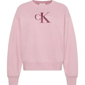 Calvin Klein Jeans Essentials Monogram French Terry Sweatshirt Pink Nectar XS Women Calvin Klein Jeans Essentials Monogram French Terry Sweatshirt Pink Nectar XS Women