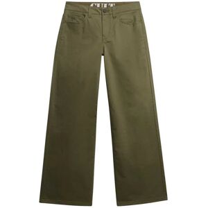 Superdry Mid Rise Baggy Chino Pants Dusty Olive Green 26 Women Superdry Mid Rise Baggy Chino Pants Dusty Olive Green 26 Women