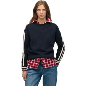 Superdry Relaxed Stripe Knitted Sweater Deep Navy / Natural White XS Women Superdry Relaxed Stripe Knitted Sweater Deep Navy / Natural White XS Women