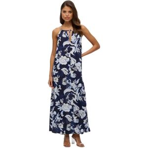 Superdry Beach Cami Long Dress Chrissy Print Blue L Women Superdry Beach Cami Long Dress Chrissy Print Blue L Women