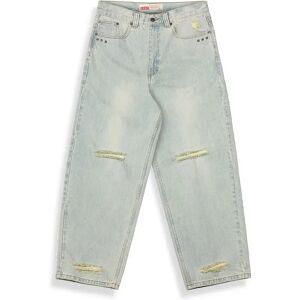 Grimey Royal Paw Big Boy Jeans Washed Light Blue L Men,Women Grimey Royal Paw Big Boy Jeans Washed Light Blue L Men,Women