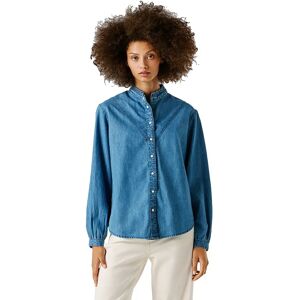 Pepe Jeans Pl3051203 Long Sleeve Shirt Denim Clean Pepe Blue S Women Pepe Jeans Pl3051203 Long Sleeve Shirt Denim Clean Pepe Blue S Women