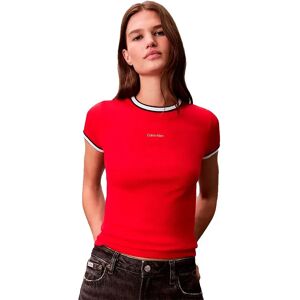 Calvin Klein Lv047d201g Short Sleeve T-shirt Red M Women Calvin Klein Lv047d201g Short Sleeve T-shirt Red M Women