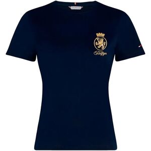 Tommy Hilfiger Ww0ww46153 Short Sleeve T-shirt Blue L Women Tommy Hilfiger Ww0ww46153 Short Sleeve T-shirt Blue L Women