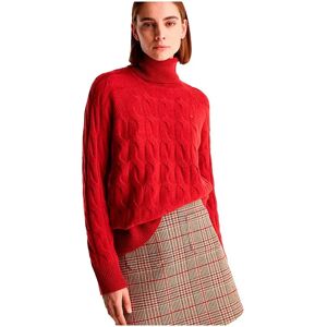 Tommy Hilfiger Ww0ww46791 High Neck Sweater Red XL Women Tommy Hilfiger Ww0ww46791 High Neck Sweater Red XL Women