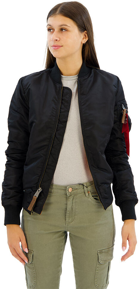 Alpha Industries Ma-1 Vf 59 Jacket Black L Women