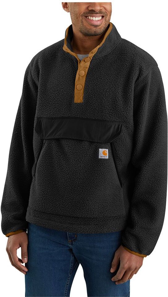 Carhartt Sherpa Relaxed Fit Jacket Black S Men