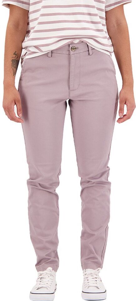 Dockers Weekend Skinny Chino Pants Purple Dove 26 Women
