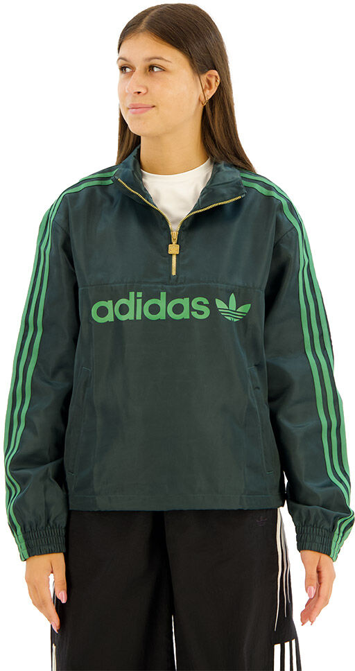 adidas Originals Woven Windbreaker Jacket Mineral Green S Women