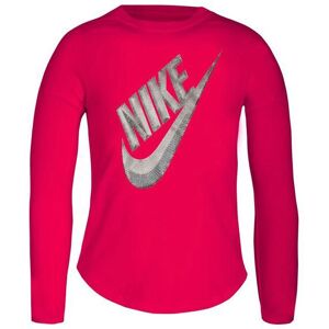 Nike C489s-a4y Long Sleeve T-shirt Pink 4-5 Years Boys,Girls