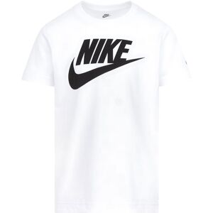 Nike Kids Futura Evergreen Short Sleeve T-shirt White 6-7 Years Boys,Girls
