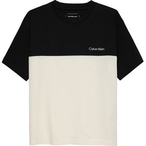 Calvin Klein Jeans Color Block Short Sleeve T-shirt Ck Black 14 Years Boys