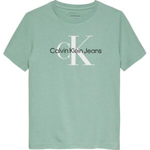 Calvin Klein Jeans Monogram Short Sleeve T-shirt Green Surf 10 Years Boys,Girls