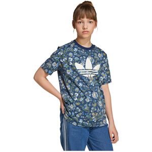 adidas Originals X Liberty London Short Sleeve T-shirt Night Indigo / Multicolor 12-13 Years Boys,Girls