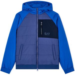 Ea7 Emporio Armani Mountain Winter Colourblock Jacket Blue 14 Years Boys