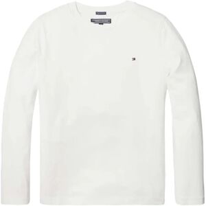 Tommy Hilfiger Basic Knit Long Sleeve T-shirt Bright White 10 Years Boys Tommy Hilfiger Basic Knit Long Sleeve T-shirt Bright White 10 Years Boys