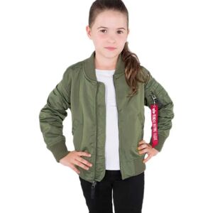 Alpha Industries Ma-1 Tt Jacket Green 16 Years Boys,Girls Alpha Industries Ma-1 Tt Jacket Green 16 Years Boys,Girls