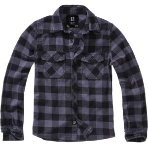 Brandit Check Long Sleeve Shirt Black / Grey 122-128 cm Boys,Girls Brandit Check Long Sleeve Shirt Black / Grey 122-128 cm Boys,Girls