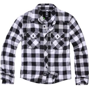 Brandit Check Long Sleeve Shirt White / Black 134-140 cm Boys,Girls Brandit Check Long Sleeve Shirt White / Black 134-140 cm Boys,Girls