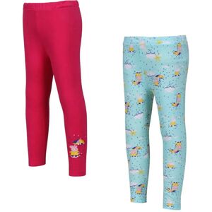 Regatta Peppa Leggings Aruba Blue / Pink Fusion 12-18 Months Girls Regatta Peppa Leggings Aruba Blue / Pink Fusion 12-18 Months Girls