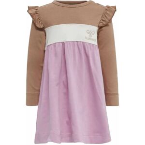 Hummel Jamila Long Sleeve Dress Mauve Mist 68 cm Girls Hummel Jamila Long Sleeve Dress Mauve Mist 68 cm Girls