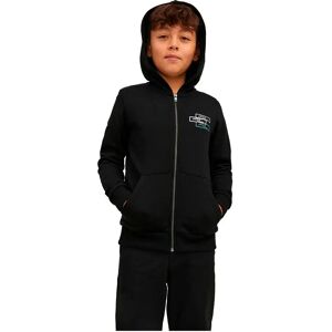 Jack & Jones Jcospace Logo Sweatshirt Black 14 Years Boys Jack & Jones Jcospace Logo Sweatshirt Black 14 Years Boys