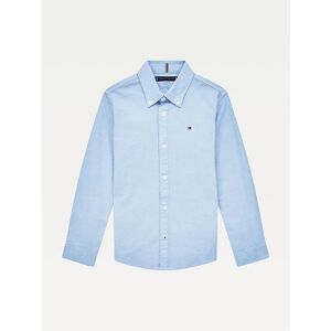 Tommy Hilfiger Kids Oxford Long Sleeve Shirt Calm Blue 10 Years Boys Tommy Hilfiger Kids Oxford Long Sleeve Shirt Calm Blue 10 Years Boys