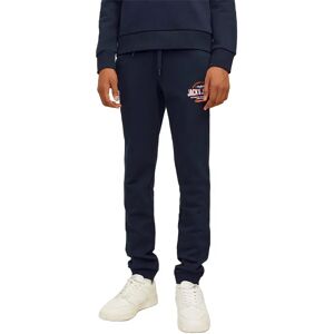 Jack & Jones Logo Sweat Pants Navy Blazer / Print White + Marmelade 16 Years Boys Jack & Jones Logo Sweat Pants Navy Blazer / Print White + Marmelade 16 Years Boys