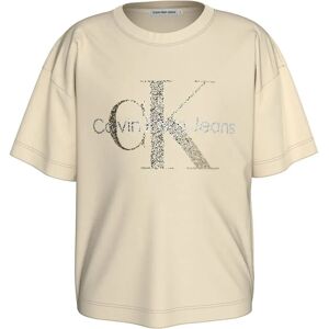 Calvin Klein Jeans Glitter Monogram Boxy Short Sleeve T-shirt Afterglow 14 Years Boys,Girls Calvin Klein Jeans Glitter Monogram Boxy Short Sleeve T-shirt Afterglow 14 Years Boys,Girls