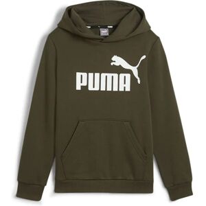 Puma Ess Big Logo Hoodie Dark Olive 4-5 Years Boys Puma Ess Big Logo Hoodie Dark Olive 4-5 Years Boys