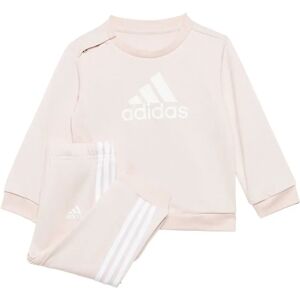 adidas Badge Of Sport French Terry Set Sandy Pink / White 18-24 Months Boys,Girls adidas Badge Of Sport French Terry Set Sandy Pink / White 18-24 Months Boys,Girls