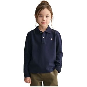 Gant 802550 Long Sleeve Polo Evening Blue 24 Months-4 Years Boys,Girls Gant 802550 Long Sleeve Polo Evening Blue 24 Months-4 Years Boys,Girls