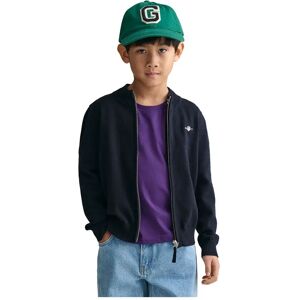 Gant 884031 Full Zip Sweater Evening Blue 12-24 Months Boys,Girls Gant 884031 Full Zip Sweater Evening Blue 12-24 Months Boys,Girls