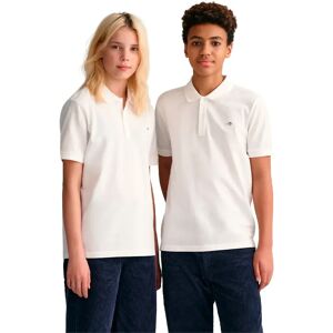 Gant 902553 Short Sleeve Shirt White 8-10 Years Boys Gant 902553 Short Sleeve Shirt White 8-10 Years Boys