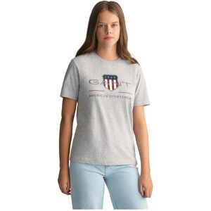 Gant Archive Shield Short Sleeve T-shirt Light Grey Melange 10-12 Years Boys,Girls Gant Archive Shield Short Sleeve T-shirt Light Grey Melange 10-12 Years Boys,Girls