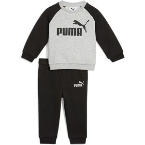 Puma Minicats Ess Raglan Tracksuit Black 3-6 Months Boys,Girls Puma Minicats Ess Raglan Tracksuit Black 3-6 Months Boys,Girls