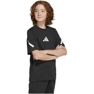 adidas Z.n.e Short Sleeve T-shirt Black / White 13-14 Years Boys,Girls adidas Z.n.e Short Sleeve T-shirt Black / White 13-14 Years Boys,Girls