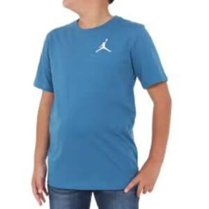 Jordan Jumpman Air Short Sleeve T-shirt Light Blue 12 Years Girls,Boys Jordan Jumpman Air Short Sleeve T-shirt Light Blue 12 Years Girls,Boys