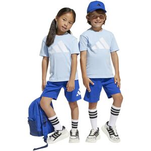 adidas Essentials Tee Set Glow Blue / White 5-6 Years Boys,Girls adidas Essentials Tee Set Glow Blue / White 5-6 Years Boys,Girls