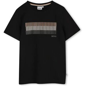 Boss J52035 Short Sleeve T-shirt Black 4 Years Boys,Girls Boss J52035 Short Sleeve T-shirt Black 4 Years Boys,Girls