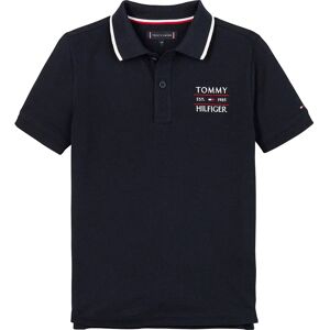 Tommy Hilfiger Flag Regular Fit Short Sleeve Polo Dark Night Navy 12 Years Boys Tommy Hilfiger Flag Regular Fit Short Sleeve Polo Dark Night Navy 12 Years Boys