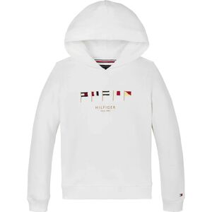 Tommy Hilfiger Multi Flag Regular Fit Hoodie White 10 Years Boys Tommy Hilfiger Multi Flag Regular Fit Hoodie White 10 Years Boys