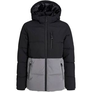 Jack & Jones Owen Puffer Jacket Castlerock Black Blocking 12 Years Boys Jack & Jones Owen Puffer Jacket Castlerock Black Blocking 12 Years Boys